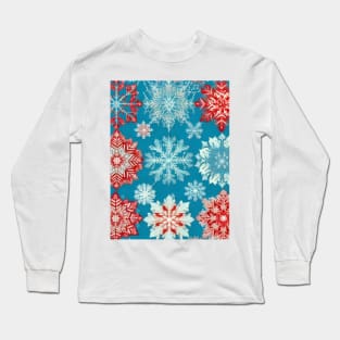 Colourful Ice Crystal Long Sleeve T-Shirt